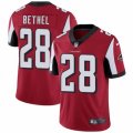 Atlanta Falcons #28 Justin Bethel Red Team Color Vapor Untouchable Limited Player NFL Jersey