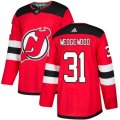 New Jersey Devils #31 Scott Wedgewood Premier Red Home NHL Jersey
