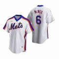 Nike New York Mets #6 Jeff McNeil White Cooperstown Collection Home Stitched Baseball Jersey