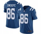 Indianapolis Colts #86 Erik Swoope Limited Royal Blue Rush Vapor Untouchable Football Jersey