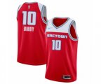 Sacramento Kings #10 Mike Bibby Swingman Red Basketball Jersey - 2019-20 City Edition