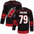 Carolina Hurricanes #79 Michael Ferland Black Alternate Authentic Stitched NHL Jersey