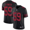 San Francisco 49ers #59 Aaron Lynch Black Vapor Untouchable Limited Player NFL Jersey