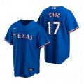 Nike Texas Rangers #17 Shin-Soo Choo Royal Alternate Stitched Baseball Jersey