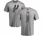 San Antonio Spurs #77 DeMarre Carroll Ash Backer T-Shirt
