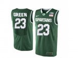 Michigan State Spartans Draymond Green #23 College Basketball Authentic Jersey - Green