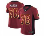 Washington Redskins #78 Wes Martin Limited Red Rush Drift Fashion Football Jersey