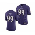 Baltimore Ravens #99 Jayson Oweh Purple 2021 Vapor Untouchable Limited Jersey