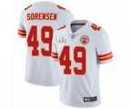 Kansas City Chiefs #49 Daniel Sorensen White 2021 Super Bowl LV Jersey