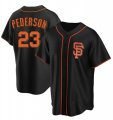 San Francisco Giants #23 Joc Pederson Black Alternate Nike Jersey
