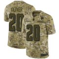 Atlanta Falcons #20 Isaiah Oliver Limited Camo 2018 Salute to Service NFL Jersey