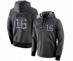 Seattle Seahawks #16 Tyler Lockett Stitched Black Anthracite Salute to Service Player Performance Hoodie