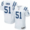 Indianapolis Colts #51 John Simon Elite White NFL Jersey