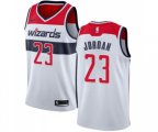 Washington Wizards #23 Michael Jordan Swingman White Home NBA Jersey - Association Edition