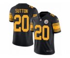 Pittsburgh Steelers #20 Cameron Sutton Limited Black Rush NFL Jersey