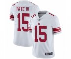 New York Giants #15 Golden Tate III White Vapor Untouchable Limited Player Football Jersey