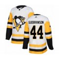 Pittsburgh Penguins #44 Erik Gudbranson Authentic White Away Hockey Jersey
