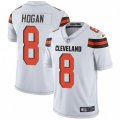 Cleveland Browns #8 Kevin Hogan White Vapor Untouchable Limited Player NFL Jersey