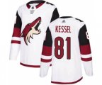 Arizona Coyotes #81 Phil Kessel White Road Stitched Hockey Jersey
