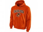Bowling Green St. Falcons Midsize Arch Pullover Hoodie Orange