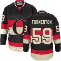 Ottawa Senators #59 Alex Formenton Authentic Black Third NHL Jersey