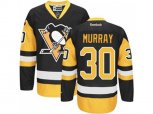 Pittsburgh Penguins #30 Matt Murray Black Alternate Stitched NHL Jersey