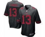 San Francisco 49ers #13 Richie James Game Black Football Jersey
