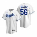 Nike Kansas City Royals #56 Brad Keller White Home Stitched Baseball Jersey