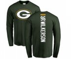 Green Bay Packers #96 Muhammad Wilkerson Green Backer Long Sleeve T-Shirt