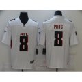 Atlanta Falcons #8 Kyle Pitts Nike White 2021 NFL Draft First Round Pick Player Limited Jersey