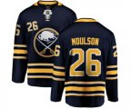 Buffalo Sabres #26 Matt Moulson Fanatics Branded Navy Blue Home Breakaway NHL Jersey