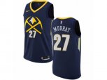 Denver Nuggets #27 Jamal Murray Authentic Navy Blue NBA Jersey - City Edition