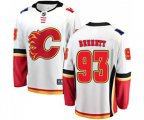 Calgary Flames #93 Sam Bennett Fanatics Branded White Away Breakaway Hockey Jersey