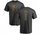 Vegas Golden Knights #75 Ryan Reaves Charcoal One Color Backer T-Shirt