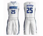 Orlando Magic #25 Wes Iwundu Swingman White Basketball Suit Jersey - Association Edition