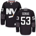 New York Islanders #53 Casey Cizikas Premier Black Third NHL Jersey