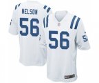 Indianapolis Colts #56 Quenton Nelson Game White Football Jersey