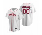 Boston Red Sox Custom Nike White Replica Alternate Jersey