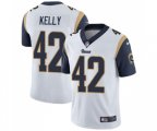 Los Angeles Rams #42 John Kelly White Vapor Untouchable Limited Player Football Jersey