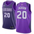 Phoenix Suns #20 Josh Jackson Swingman Purple NBA Jersey - City Edition