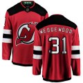 New Jersey Devils #31 Scott Wedgewood Fanatics Branded Red Home Breakaway NHL Jersey