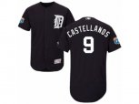 Detroit Tigers #9 Nick Castellanos Navy Blue Flexbase Authentic Collection MLB Jersey