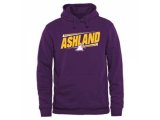 Ashland Eagles Double Bar Pullover Hoodie Purple