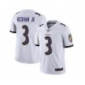 Baltimore Ravens #3 Odell Beckham Jr White Vapor Untouchable Limited Jersey