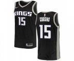 Sacramento Kings #15 DeMarcus Cousins Swingman Black NBA Jersey Statement Edition