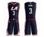 Los Angeles Clippers #3 Chris Paul Swingman Navy Blue Basketball Suit Jersey - City Edition