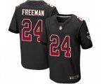 Atlanta Falcons #24 Devonta Freeman Elite Black Alternate Drift Fashion Football Jersey
