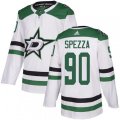 Dallas Stars #90 Jason Spezza White Road Authentic Stitched NHL Jersey