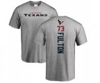 Houston Texans #73 Zach Fulton Ash Backer T-Shirt