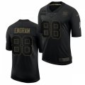 New York Giants #88 Evan Engram Nike 2020 Black Salute to Service Limited Jersey